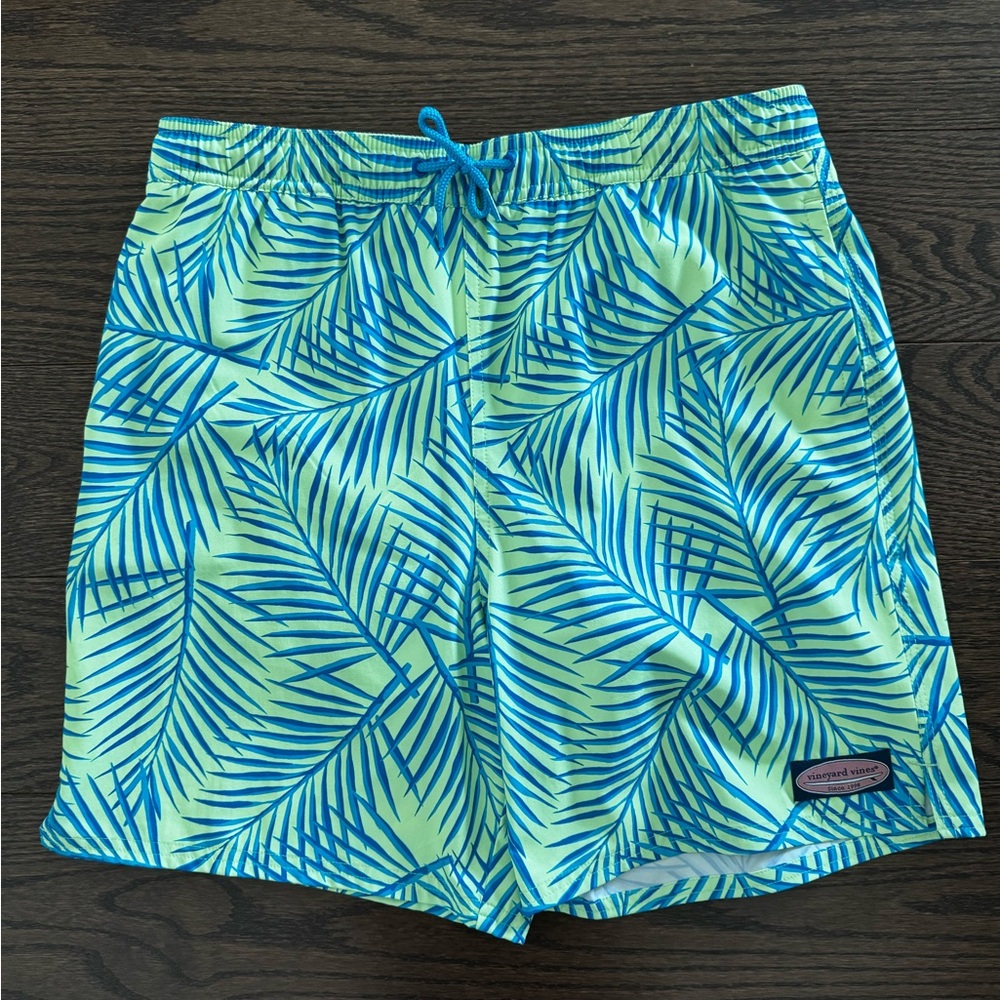 Vineyard Vines Hybrid Blue and Green Shorts
